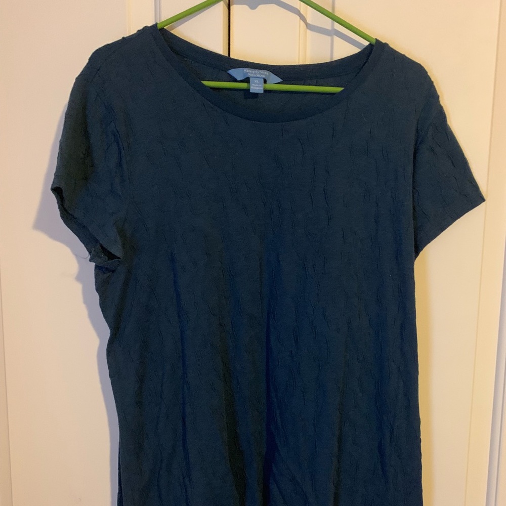 Simply Vera Vera Wang Short Sleeve Tee - XL